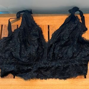 Black Cosabella lace bralette size small